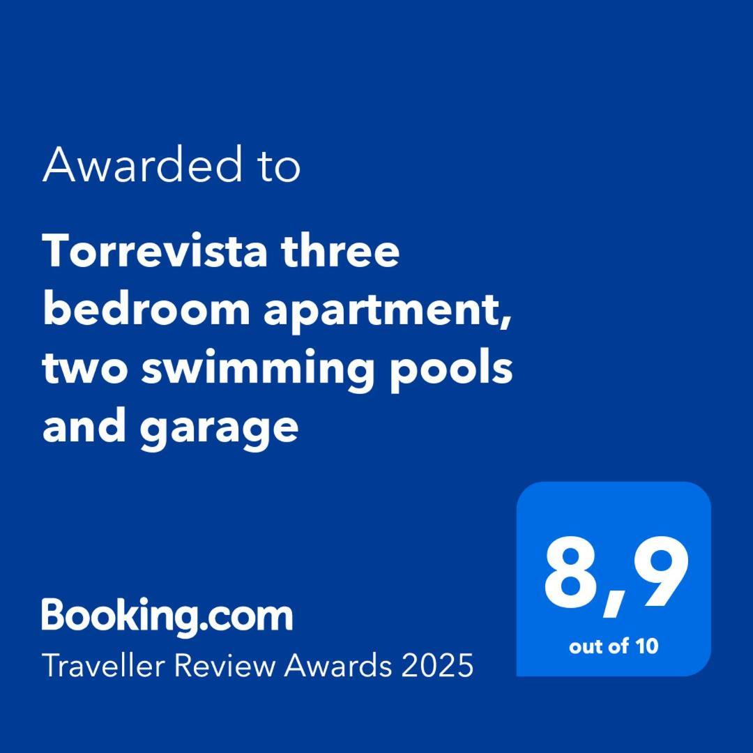 Torrevista Three Bedroom Apartment, Two Swimming Pools And Garage Τορεβιέχα Εξωτερικό φωτογραφία